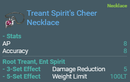 BDO Treant Spirit's Cheer Necklace