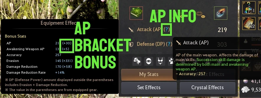 AP & DP Brackets Bonus Guide