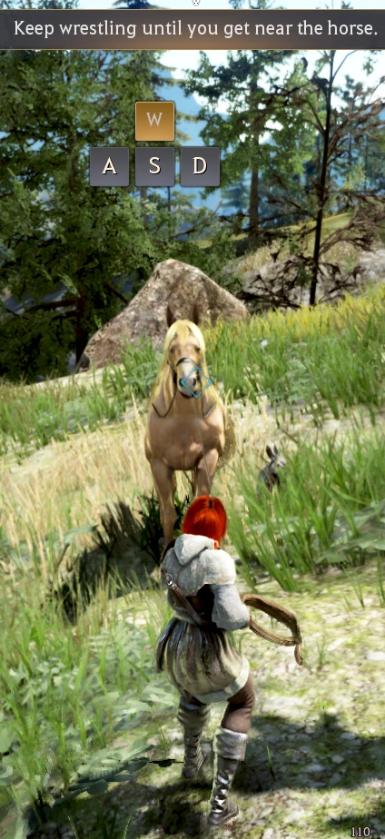 BDO Horse Taming: Move Forward