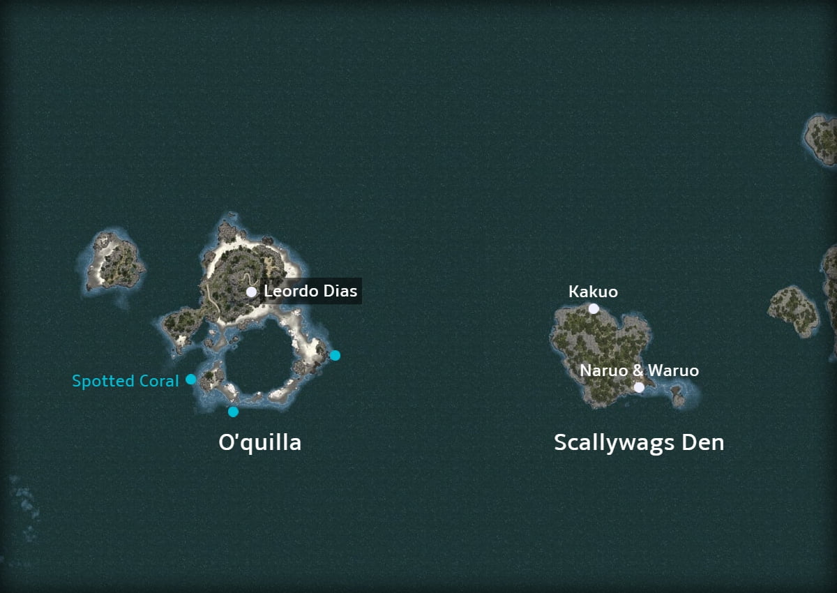 Oquilla Scallywags Map