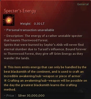 BDO Specter's Energy