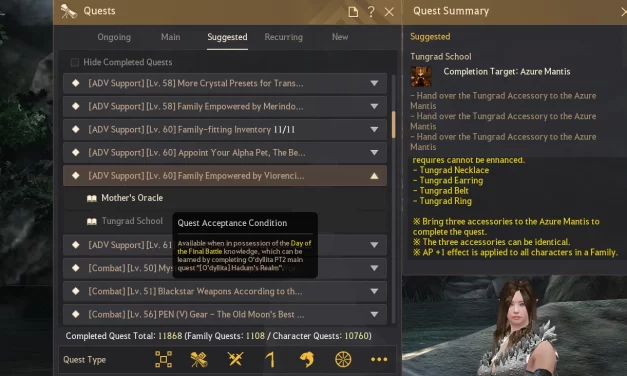 +2 AP +2 DP Quests Mother’s Warning Oracle & Gift for Papu