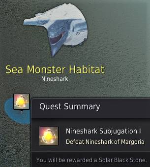 BDO Ninshark Sea Monster Quest