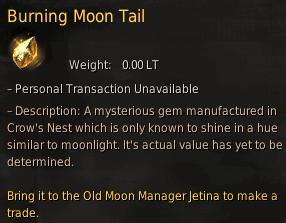 Burning Moon Tail