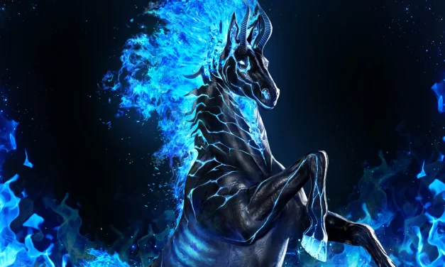 BDO T10 Doom Mythical Blue Flame Horse