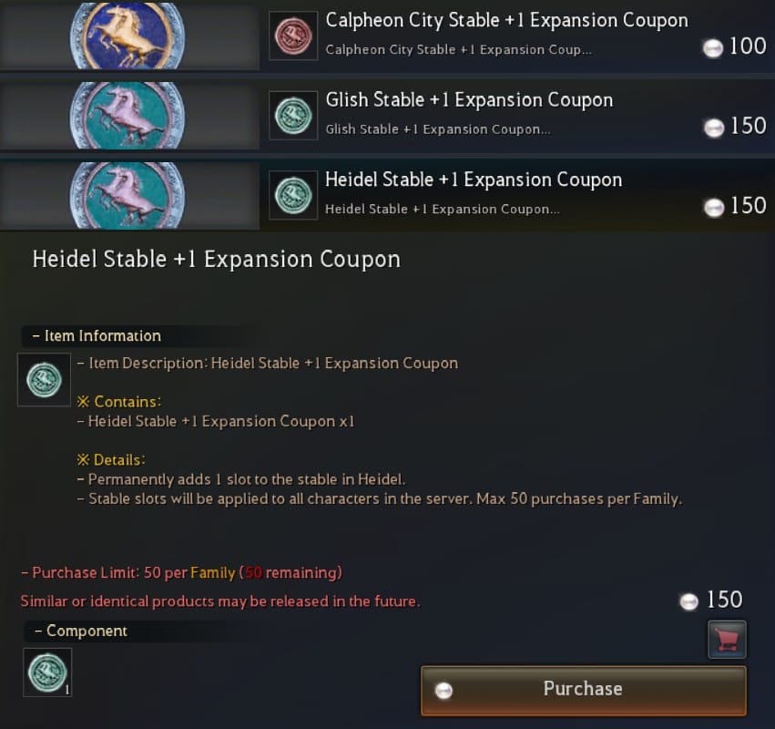 peal stable expansion