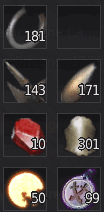 Memory Fragments and Loot from Boss Scrolls