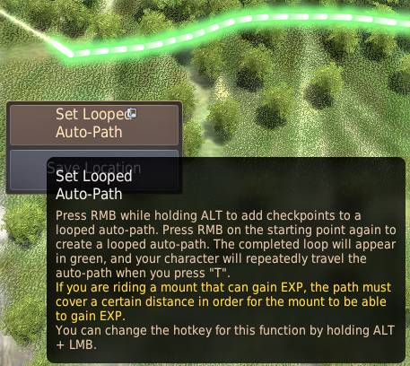 BDO Horse Leveling: Set Looped Auto Path